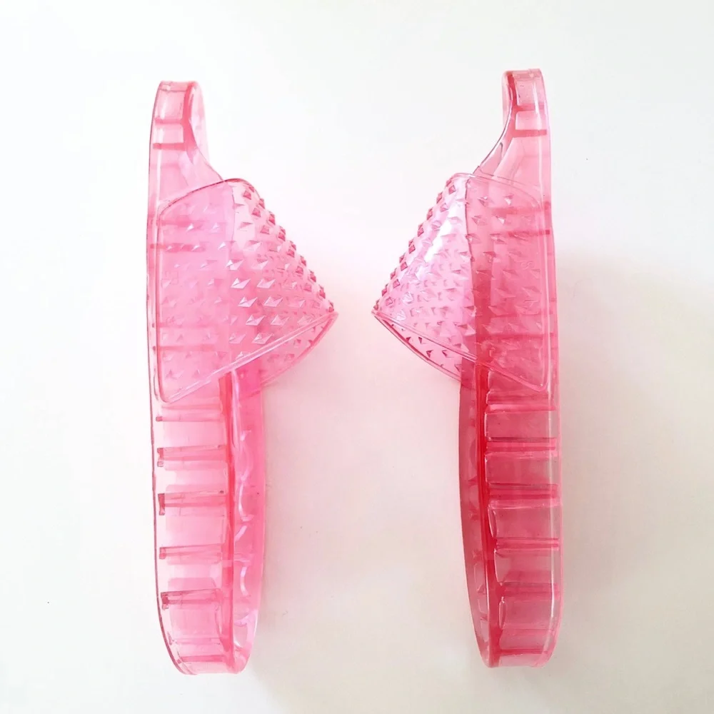 NEW Chinese Laundry Pink Jelly Pool Slide Sandals 7